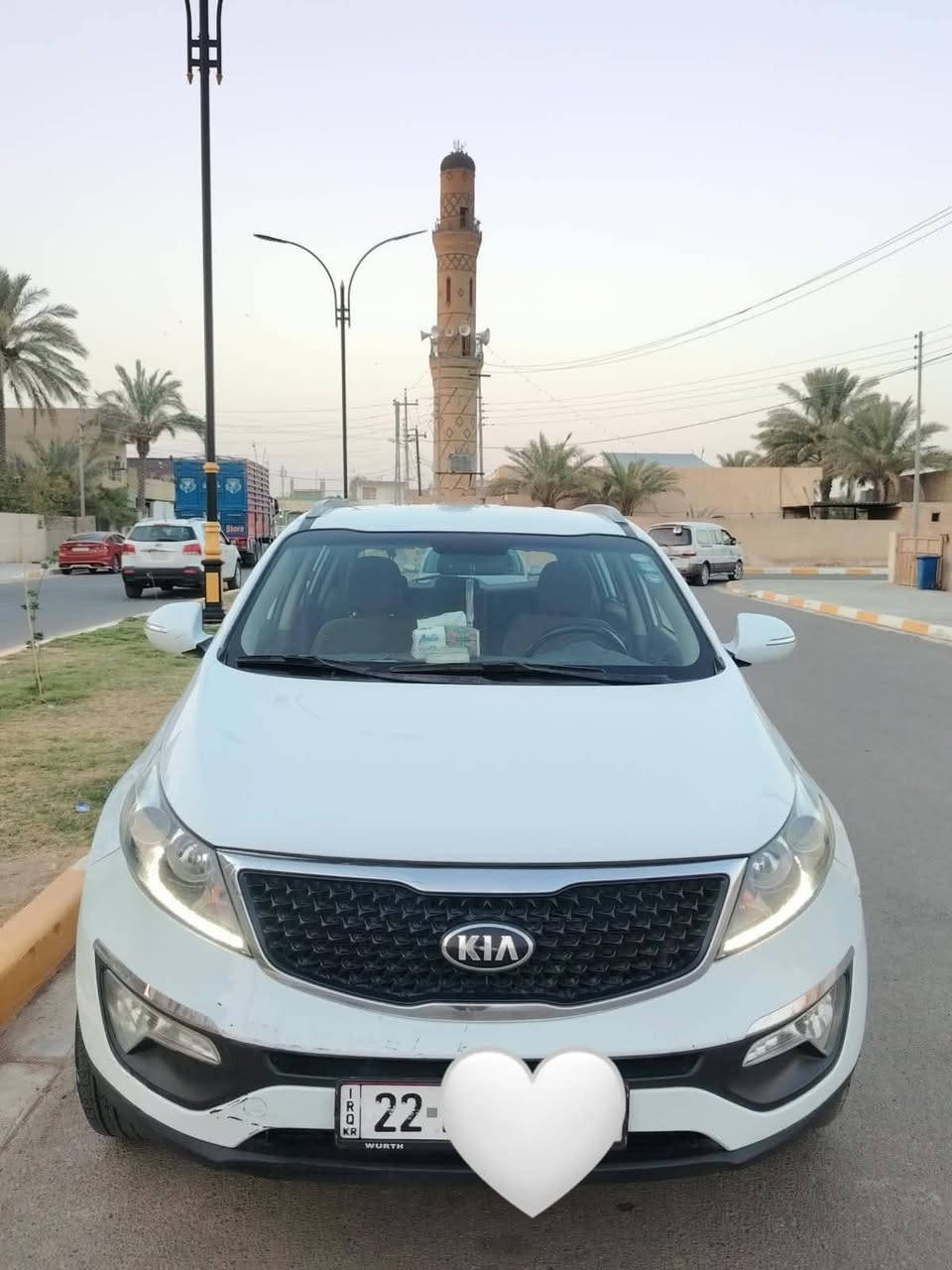 السلام عليكم
سبورتج 2015 خليجي رقم اربيل بأسمي كير محرك حدادية كفالة سونار مرفق
سيارة جديدة ماشية 93 الف حقيقي
مري شفط تحكمات استيرن جهتين ويل كروم لد نهاري سويج شخاطة وباقي مواصفات  السبورتج معروفة
مكاني ديالى
السعر 140 وبيها مجال بسيط
هاتف ***********
