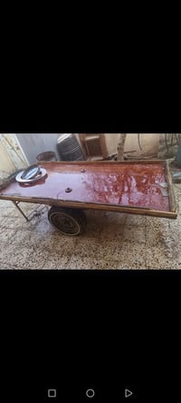 عربانة مخضر • خشب فاصل جديد • تايرات ممتازة
