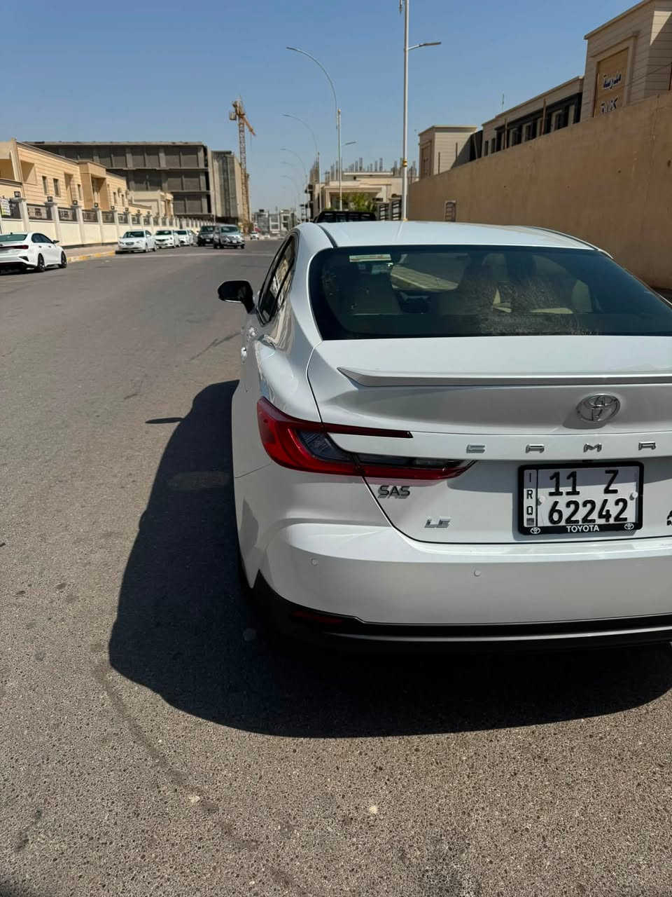 سلام عليكم ورحمة الله وبركاته
كامري موديل ٢٥ ساز ام الضمان كفاله عامه 
فول مواصفات حساسات امامي خلفي رادار ماشيه ٣٦ سعرها ٢٦٥ وبيها مجال قليل ***********بانزين بدوون شحن
