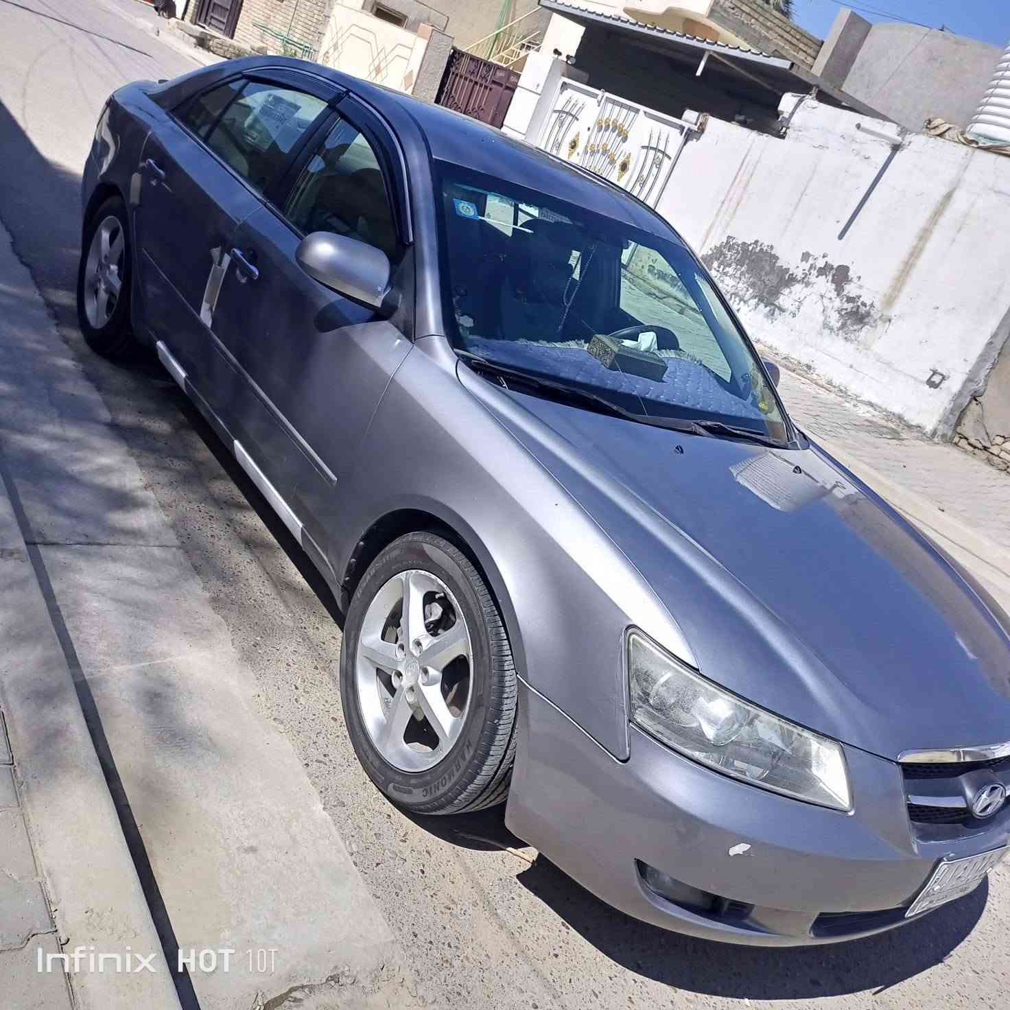 سوناتا موديل 2007 رقم بغداد مشروع وطني تدفئه تبريد ثلج
تخم تاير 
مكينه 6 سلندر 
صبغ حزام 
دوشمه جديده
ضررهه جاملغ خلفي عكس السائق 
سياره خير من الله 
مكاني بغداد تقاطع النهروان
مكلف بالنشر 
السعر 80 وبيهه مجال
استفسار ***********

نص مكتوب في الصور:
- Infinix HOT 10T
