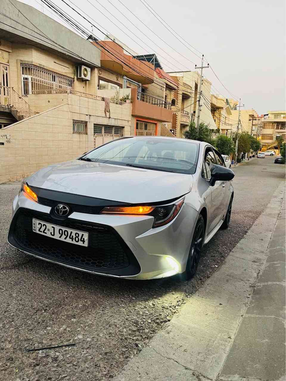 كورلا Le ٢٠٢٢
محرك١٨٠٠ 
مواصفات 
هاندبريك بصمه
اوتوهولد
شاشه كاربلي 
مثبت سرعه رادار تفاعلي مانع تصادم وعدم المغادره عن الطريق 
داخل لونين تغليف 
اناره داخليه على كامل الدشبول والابواب
خاصه لكورلا 
وباقي مواصفات ال Le معروفه 

السياره حادثها جاملغ امامي وبنيد مبدل وباب الراكب مبدلات  
وجاملغ الخلفي مصبوغ وبي تصليح 
يعني ٤ قطع صبغ وقماره السياره دايسين عليها بالتحميل 
للاتصال ***********مكاني السياره بغداد سعرها 134$ بغداد, العراق
