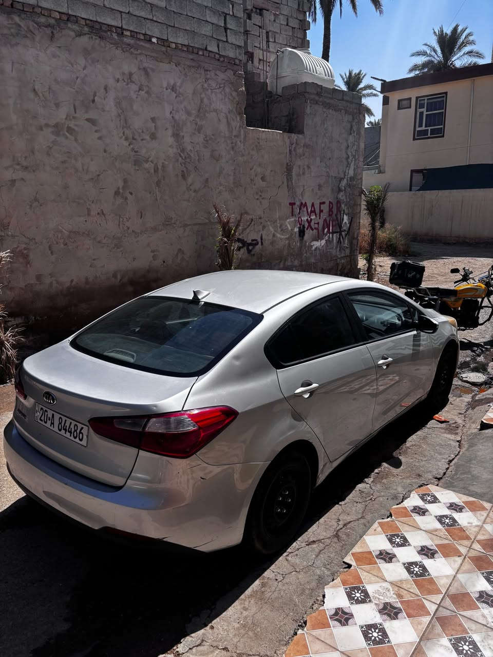 سلام عليكم كيا فورتي موديل 16 وارد امريكي محرك 1800
مال والدتي يعني السياره على ايد مره ولحد يراسل او يتصل غير الشراي ومستعجل على بيعتها للاتصال عنواني ديالى بعقوبه الجديده ***********
