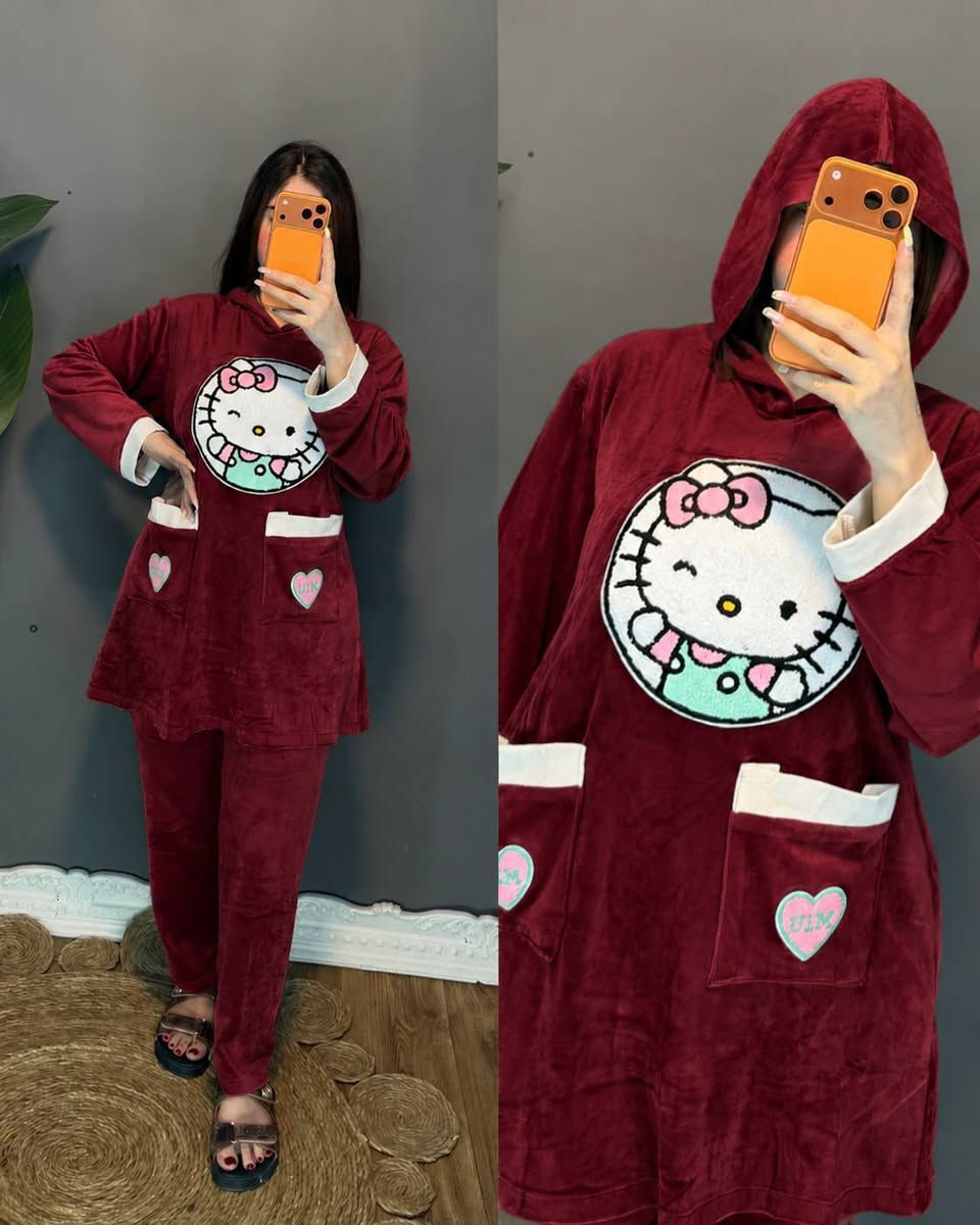 تراك نسائي • مخمل ثقيل • مقاسات L-3XL