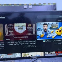 شاشه حجم 40سامسونك pro مستعمله ما مفتوحه ابد للبيع   انترنت الشاشه يعن...