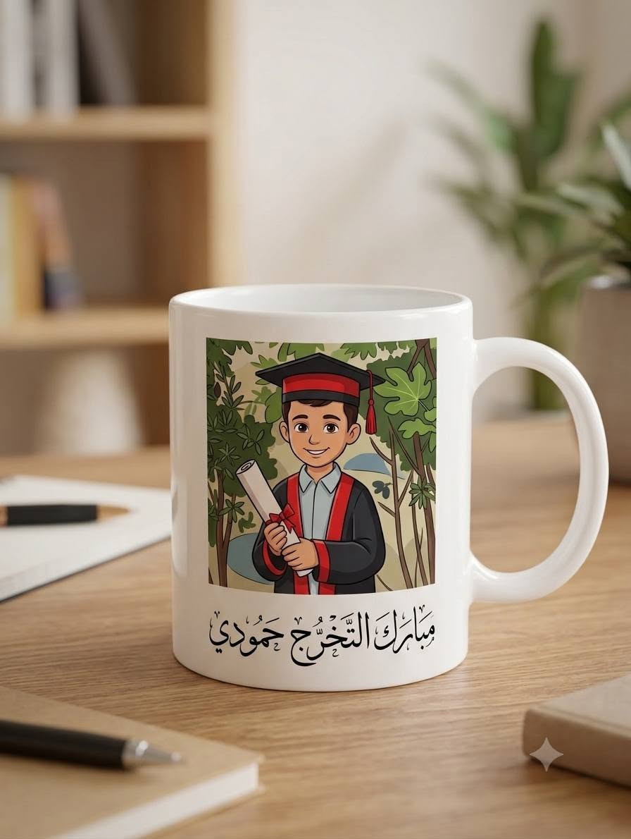 اطبع صورتك أو صورة من تحب على كوب انيق وجميل . يمكن أن يتم تحويل الصورة إلى رسم كرتوني . او يمكن أن يتم طباعة أي شخصية تحبونها مثل شخصيات الانمي . السعر 10 آلاف توصيل مجاني إلى جميع المحافظات 
للحجز والاستفسار يرجى مراسلة الصفحة أو المراسله على الواتساب
***********
