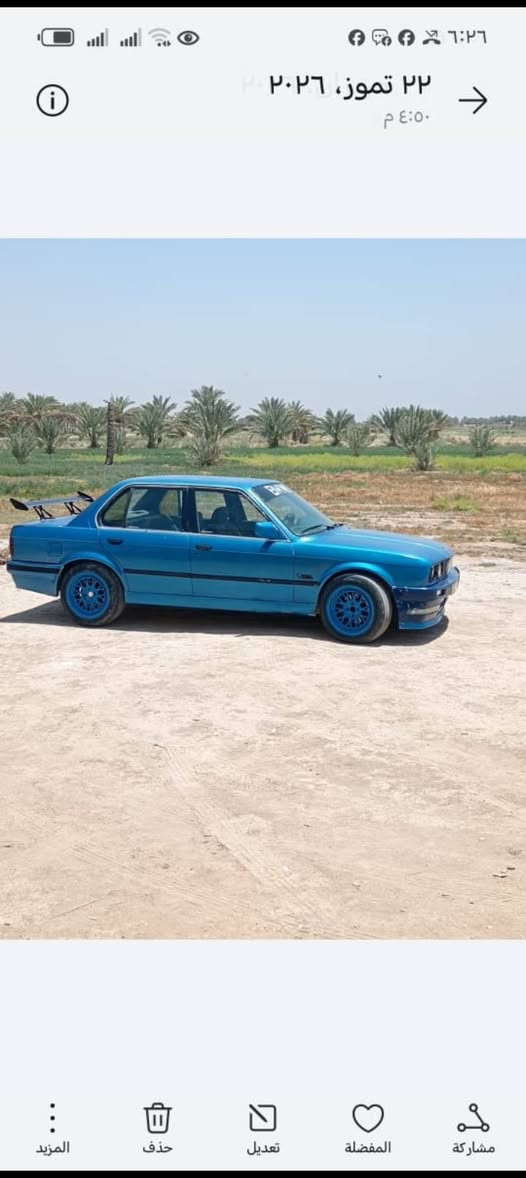 سلام عليكم بيئم زعره رقم بغداد سته سلندر مكينه بلاديه كير اوتوماتيك السعر 25 ورقة الاتصال على الرقم التالي ***********

نص مكتوب في الصور:
- ٢٢ تموز، ٢٠٢٦ ٤:٥٠ م