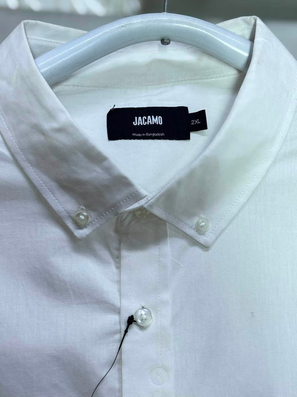 قميص  (JAGAMO) ما مستخدم    
قياس XXL

النظافه 💯/💯  

يوجد توصيل 🚚 (بغداد -محافظات )
☎️رقم الهاتف :***********

للحجز -دايركت
