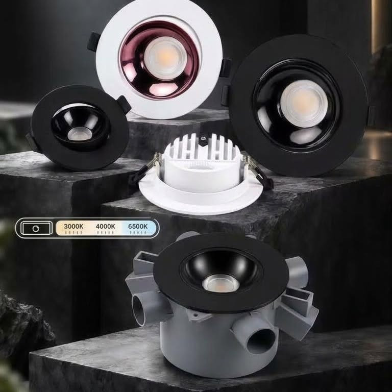 داونلايت LED • 7W-18W • 4CCT 3000-6500K
