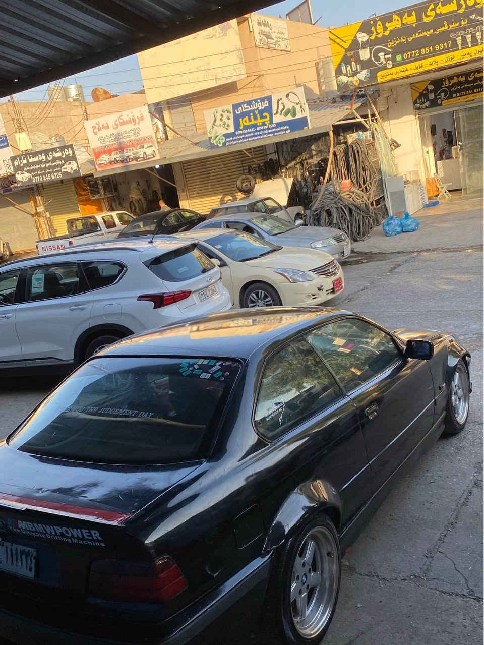 ❤️بۆ فرشتن هەشت بستۆن بە شەرتی گێروو مەکینە زۆر بەقوەتە سەیارەکە سالۆنسای سپۆرتە بێ تەقەوو رەقەیە پێشوو دوای تازە داگیراوە تایەو پاتری تازەیە کارەبای مەزبووتە ویلی شنایزەری دوو سایزیە دوو جام کارەبایە دەعمی قورسی نیە مووسوو براوە نیە ئارم پلاستیک دهۆکە سەیارەکە جایزە مالی دۆستە سعری ٣٦ گەلایە لە سلیمانیم👍🏼تکایە قیسستوو قەرزو ئالوگۆرم نیە📱 *********** السليمانية, العراق
