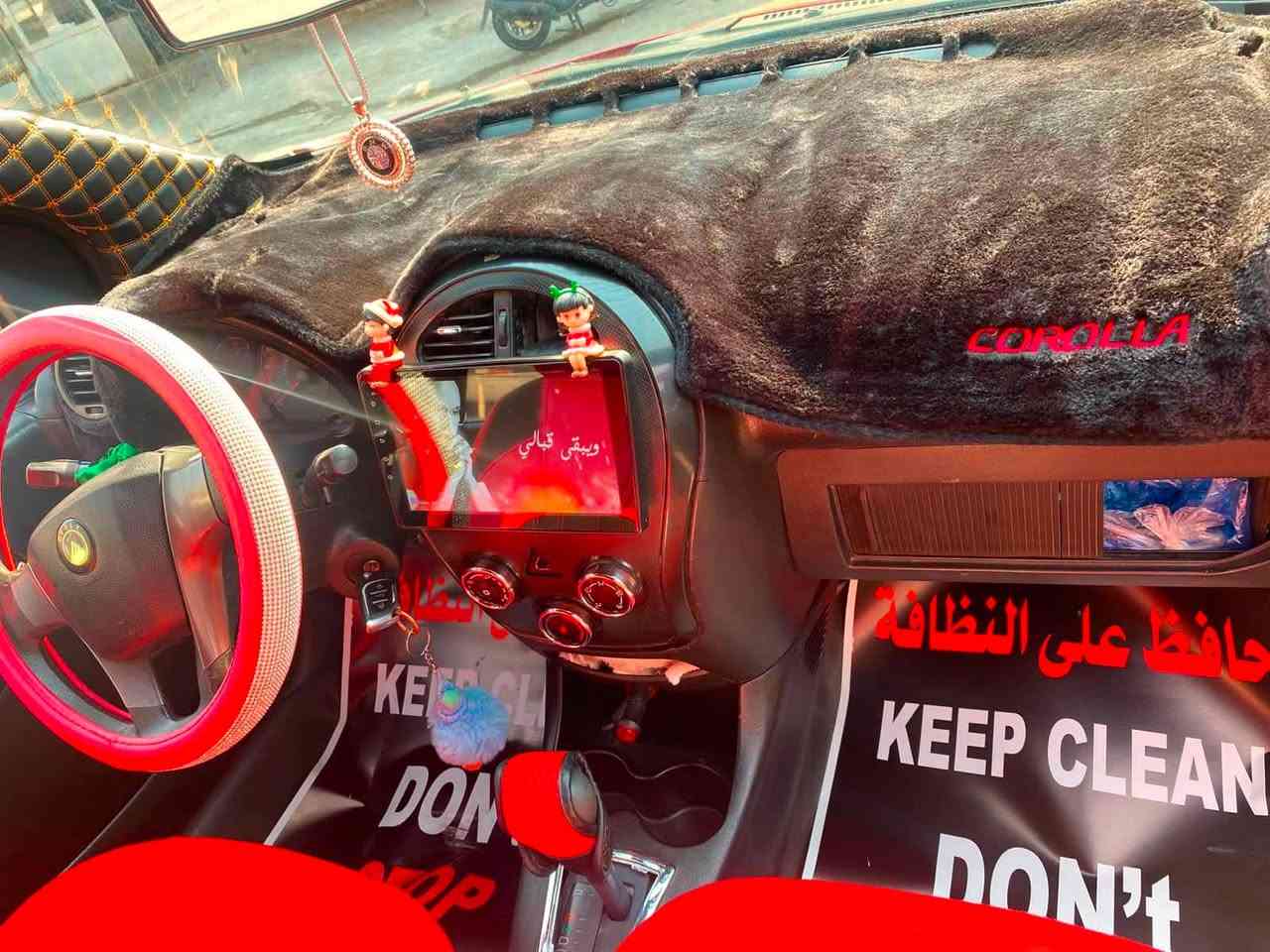 باندا كروز جيلي ٢٠١٣ تحوير كير ومكينه كورلا السياره كفاله عامه كير ومحرك نضيف السعر ٥٢ 
***********
حي الإعلام تقاطع درويش
