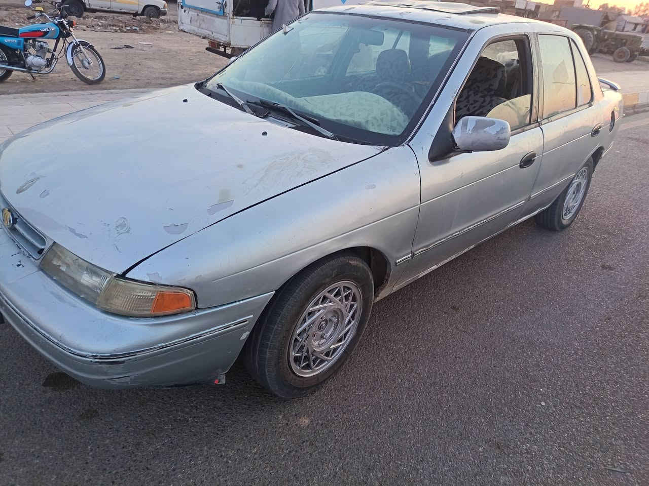 سيفية ٩٣ رقم ديالى كير عادي محرك مفتوح كير ومحرك وصدر وكهربائيات مكفولات صبغ عام للجمالية السيارة نضيفة خير من الله بس شوية تريد ترتيب السعر ٢٥ وبيهةمجال أتصل *********** ديالى كنعان
