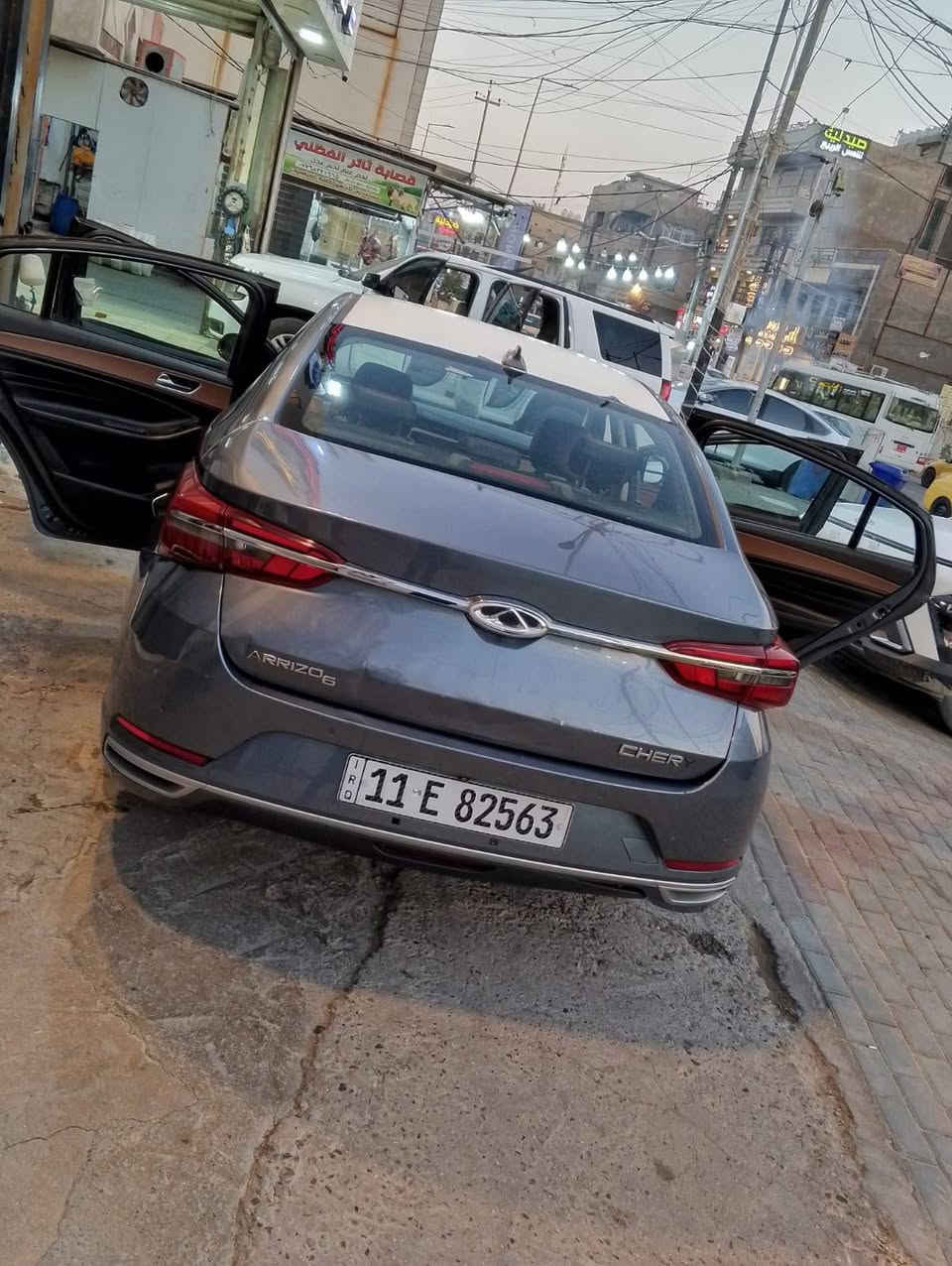 شيري اريزو 6 2020 فول مواصفات السيارة يحتاجلها ترتيب وادامة
السيارة باسمي السيارة عليها منظومة غاز 
السيارة ماشية 100 الف
السعر 76 ورقة وبيها مجال بسيط
***********
*********** بغداد, العراق
