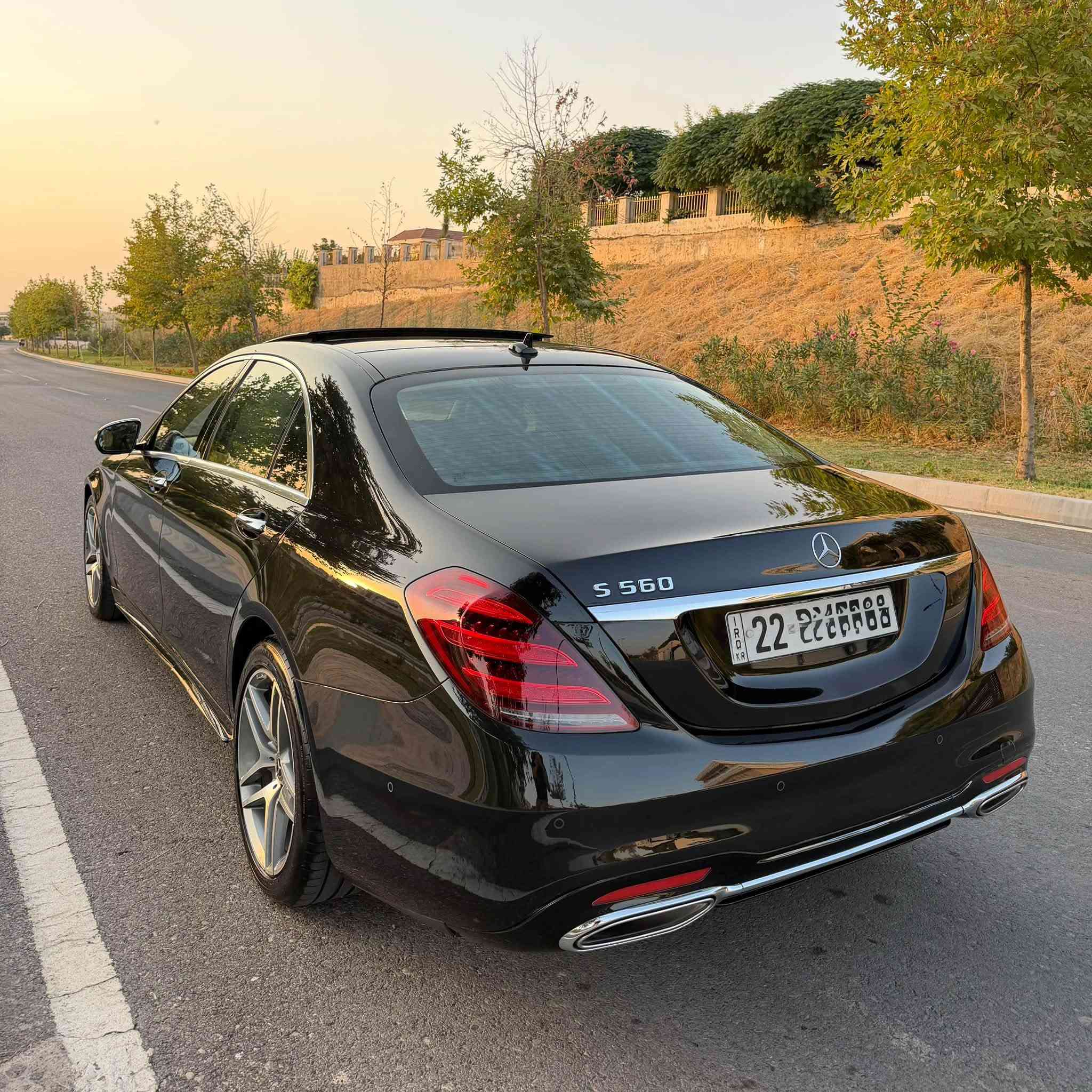 مرسيدس S560 • V8 توين توربو • رقم أربيل