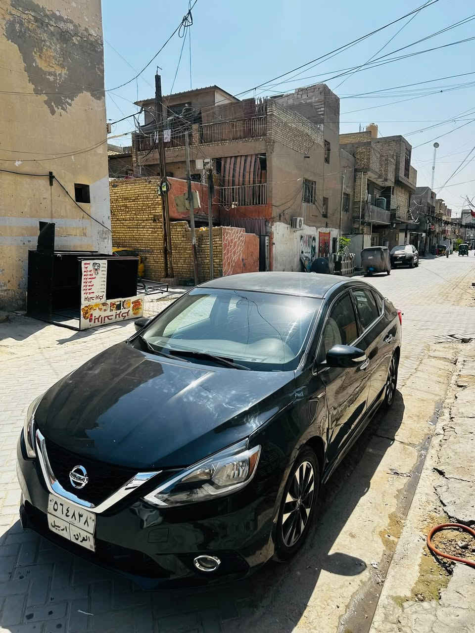 سنترا نيسان ١٧
حادثها بنيد 
السياره عليها ادامه كامله نوزلات بلكات فيتبم برغي ماكو نقص بيها جاهزه للاخير 
بصمة تشغيل
بصمة ابواب
تحكم مرايات
تحكم أستيرن يمنى ويسرى
نظام أيكو
نظام أسبورت
الكير نظام أوفر
شاشة 
كامرة خلفية
نيسان مواصفات  Sv 
محرك وكير على وضع الشركة
محرك ١٨٠٠ 
تخم تاير
تبريد ثلج 
 السعر ٩٠وبيها مجال 
بغداد 
رقم /***********

