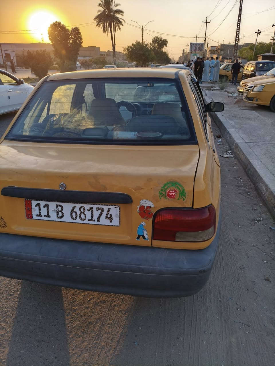 موديل 12رقم بغداد سياره جاهزه بأسمي مكانه ديوانيه مصفره هيئه وغرامات سعر 25وبيه مجال،***********
