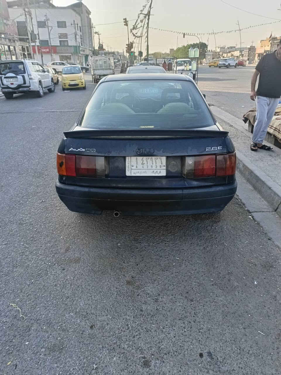 سلام عليكم للبيع سياره اودي موديل 91رقم كركوك سنويه عاج دفتر بانزين  موجود شرط تحويل كير عادي محرك شرط سيارة حلوه سعر 18بي مجال عنوان كركوك حي العسكري رقم موبايل ***********
