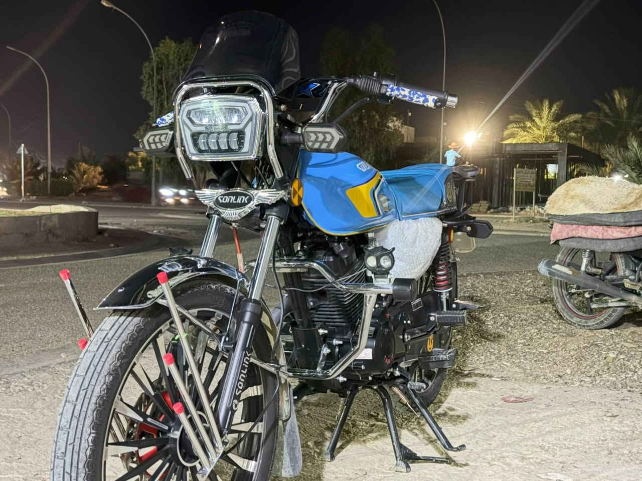 السلام عليكم
دراجه للبيع 
نوع سونك 
موديل 2025
زنجيل ماشي 2900
للاستفسار على رقم ***********

