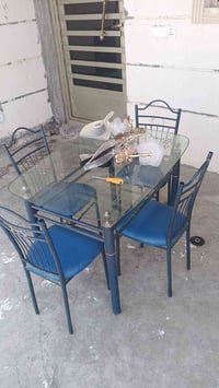 يا الله سلام عليكم ميز طعام للبيع نضافه 100 ب 100 اربعه كراسي سعر 125 ...