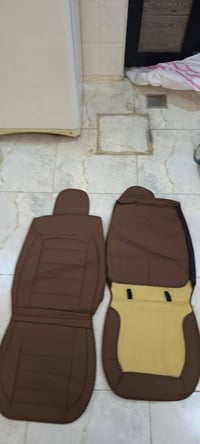 دوشمة جلد • لون جوزي • مبطنه ٥ طبقات