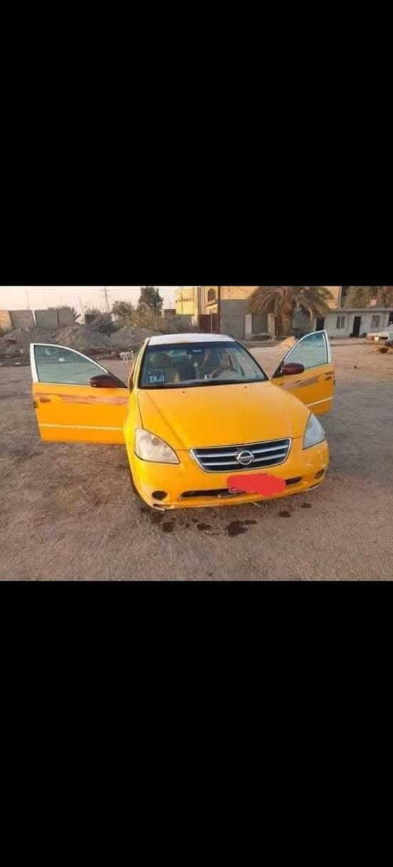 نيسان التيما موديل 2007 سويج السياره باسمي تحويل ثاني يوم رقم بغداد هزه ورقم انكليزي جديد محرك 2500 گير ومحرك خير من الله نقص كمبريسر تبريد 
تخم تاير جديد صار يومين شاده ضرر السياره الجاملغ الخلفي فقط تحتاج ترتيب بسيط ⁠السعر (48) قابل للتفاوض البيع نقد او مراوس للاستفسار ⁠*********** @@
