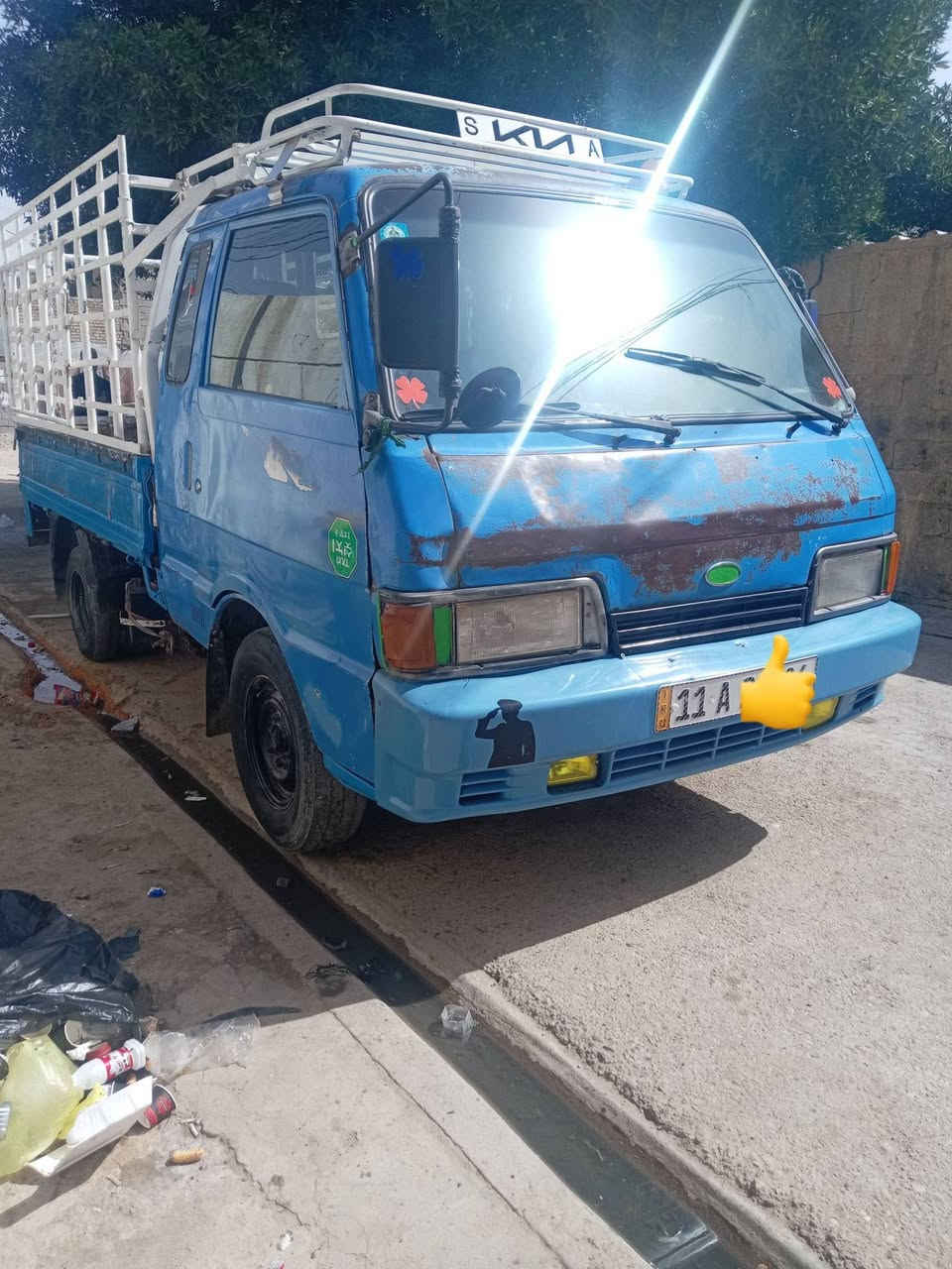 سلام عليكم كيه البيع  موديل 94 بلاديه    6 جنكال رقم بغداد بسمي السعر ٤٥   ***********
