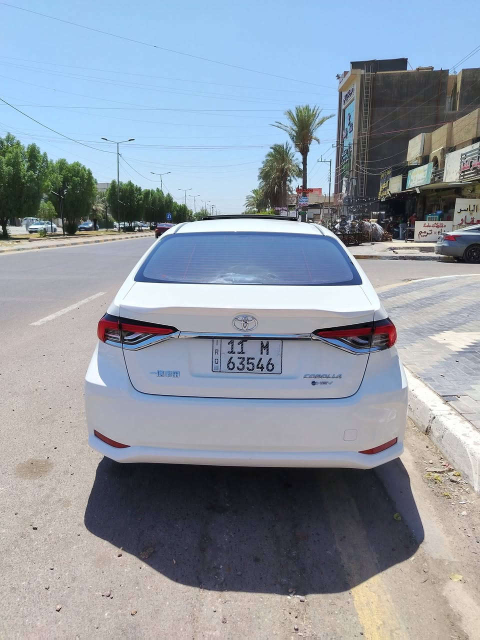 السلام عليكم
للبيع كورلا 2024
هايبرد شكل امريكي
كفاله عامه من صبغ 
ماشية 31 الف
داخل جلد أسود 
بأسمي
رقم بغداد 
❇️محرك 1800 هايبرد شحن ذاتي 
❇️بصمه 
❇️هاندر بريك بصمه + اوتو هولد
❇️رادار امامي 
❇️سياقه اليه 
❇️تبريد قطعتين 
❇️شاشه ابل كار بلي + كامره خلفيه دواره 
❇️مانع نزلاق + مود درايف +  ايفو مود 
❇️حساس لايت كامل اوتو عالي ناصي اوتو + حساس ظغط اطار 
❇️تحكم سترين كامل فول 
❇️لايت زينون + لد صباحي + اشاره لد  

السيارة بدون صبغ وتبديل وبارد مكفولة 
فقط رصعتين ناعمات

مسويلها أداما دهن وفلاتر وتاير دينار متصرف عليها بعدها بوضع شركه كاعيات مامشدودات حته دعاميات مكفولة من تكحيل ولشخوط
السعر 152 ورقة قفل 
مكان السيارة بغداد  ***********
