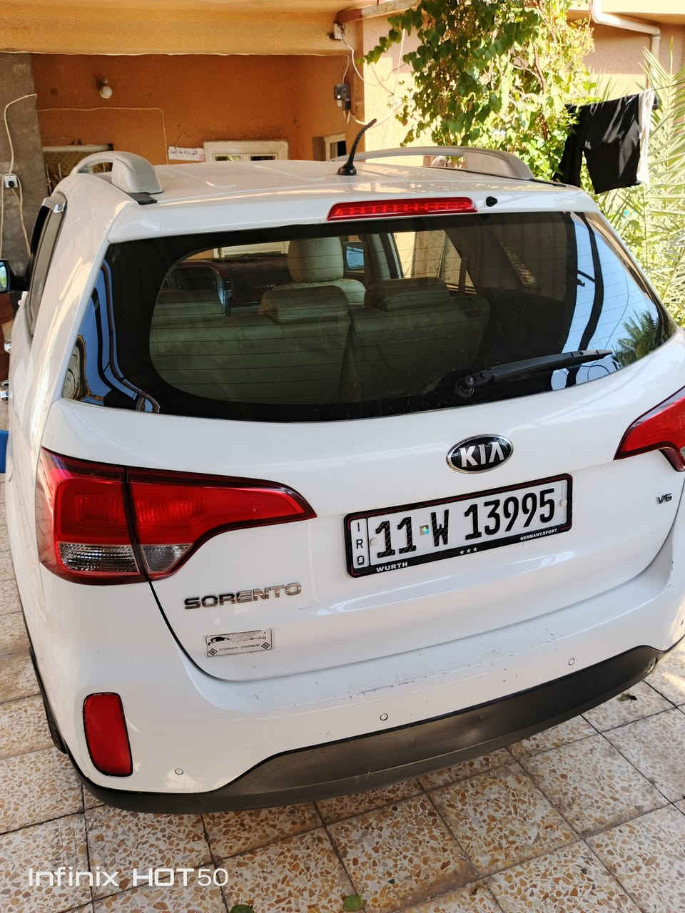 السلام عليكم ورحمه الله وبركاته سياره للبيع كيا سورينتو خليجي مكفولة من الدعاميه إلى الدعاميه موديل 2015 بسمي سنويه لغاية 2030 مكان السيارة محافظة واسط قضاء الحي موبايل *********** السعر على الخاص لطفا أن شاء الله
