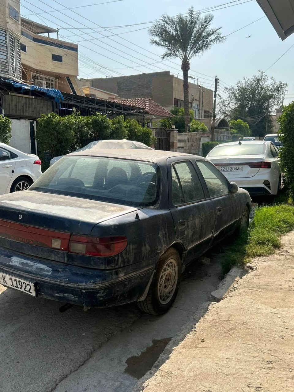 كيا سيڤيا 1994
متروكة السياره شغاله وتجفيت مكينه جديد السيارة رقمهة بغداد الجديد مميز هزة جديدة تحويل ثاني يوم مكان السيارة بغداد حي العامل
سعرها 25
 ***********
