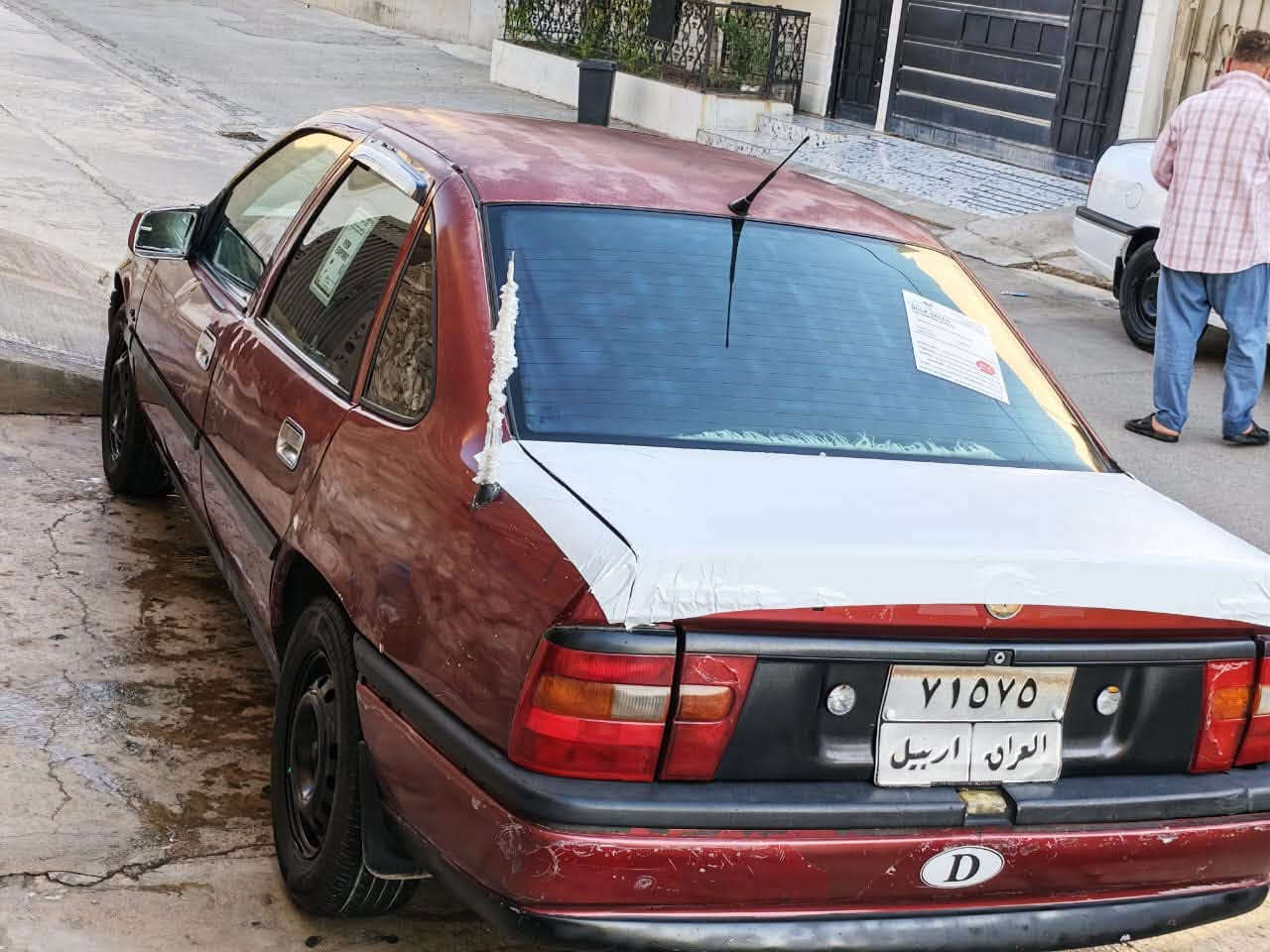 اوبل فیکترا
مودیل 1992
محرك 18 عادی
رقم اربیل
دفتر بنزین
سنوی منتهی سعر 30 ورقه 
مکان کرکوك بنجاعلي
***********
***********واتساب
 @الجمیع
