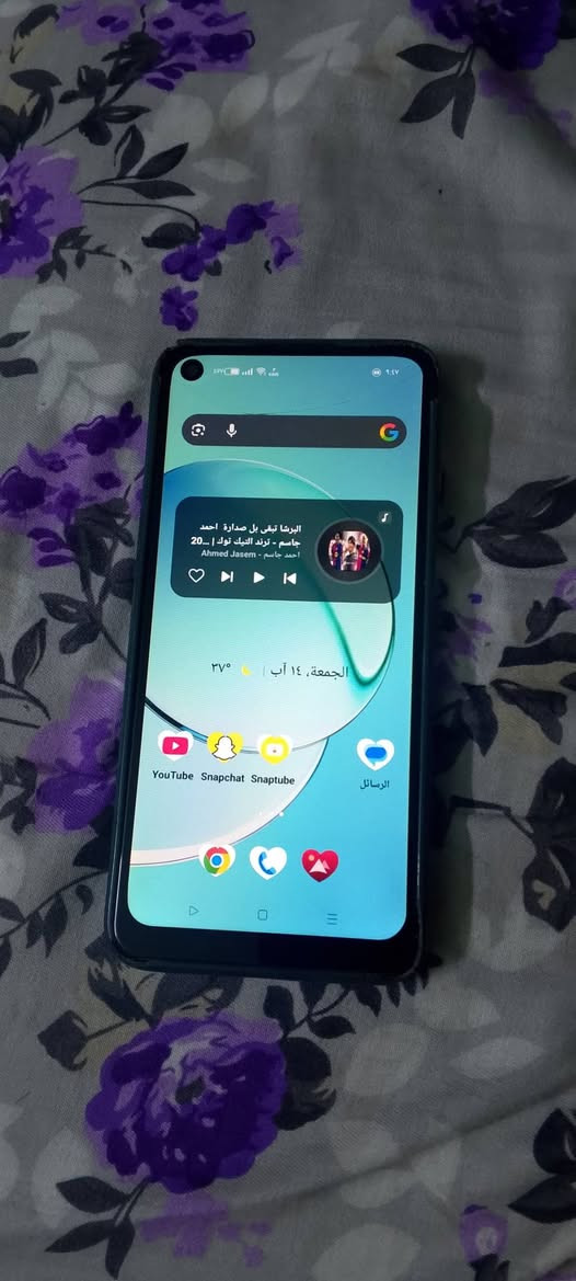 موبايل نوع ريملي للبيع ذاكره ٢٥٦بعده جديد السعر ١٨٠ (***********)
