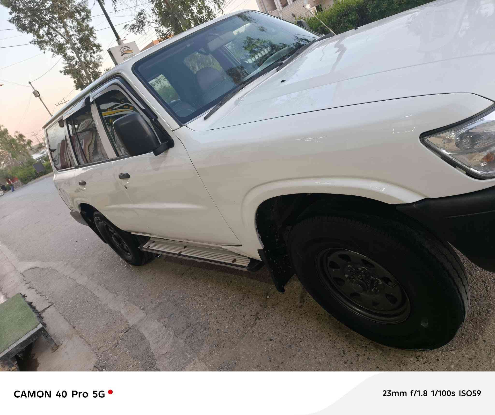نيسان باترول ٢٠٠١ مزاد كركوك 
صبغ عام جمالي  طايرات جديد باتري جديد 
وكالة بااسمي مكاكن كركوك 
سعر ٧٥ بي مجال 
***********
