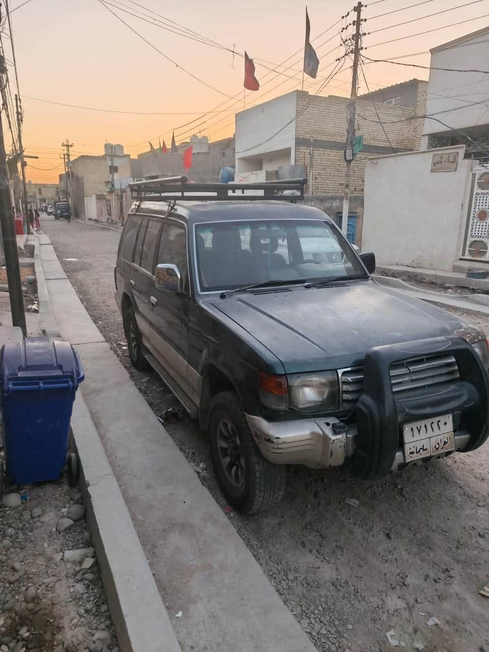 سياره باجيرو موديل ٩٢ رقم سليمانيه وكاله اسويلك مكان بغداد البلديات تقاطع الكهرباء السعر ٣٥رقم ***********مكلف بلنشر
