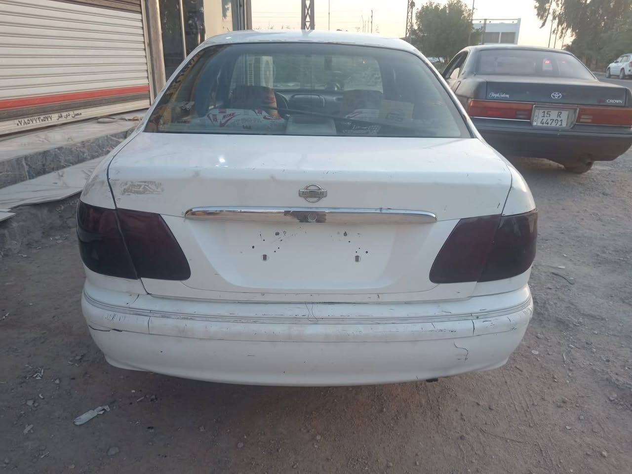 السلام عليكم
نيسان صني مديل 2003 مزاد وزاره الداخليه مكينه كير تبريد حداديه سياره جاهز مكان ناصريه مركز 

السعر 40  ***********
