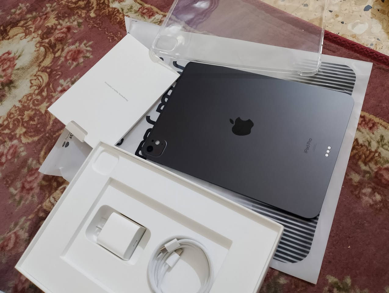 ايباد 11 برو معالج m4
بطارية 100 كفالة عامه من زلغ نضافة 100 ع الفحص ابيع مستخدم 20 يوم فقط تحت ضمان الوكالة سعر مليون ٣٠٠ وبي مجال بسيط الشراي *********** مكاني بصره
