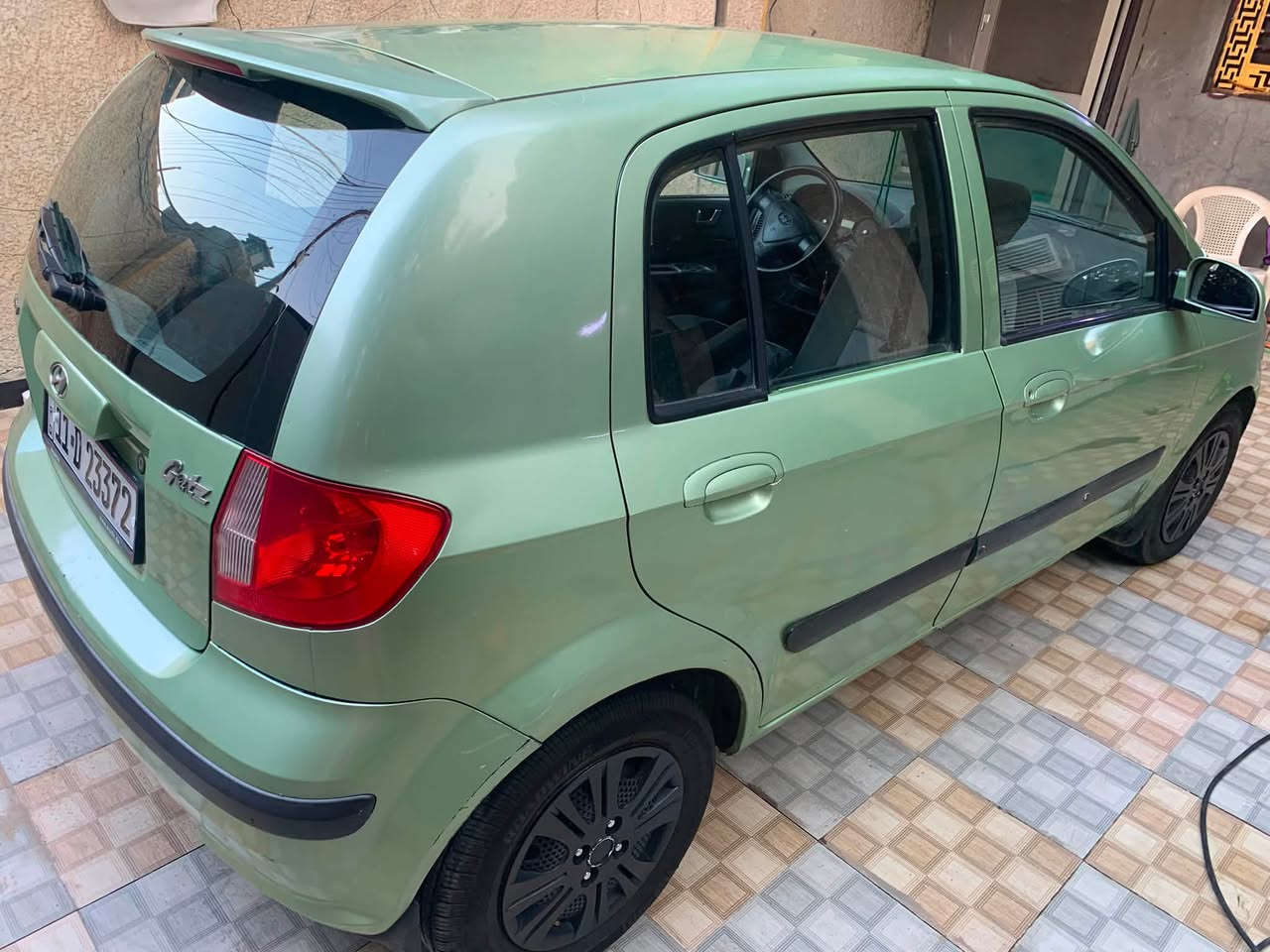 جيتز 2008 باسمي بغداد انكليزي كير مكينه تبريد مروحه اضافيه بالباكيت 
عبوه بانزين فيتبم بلكات ادامه من طول للطول 
تايرات باتري راديتر جديد 
مكينه1600 اوتو
:- صبغ بنيد جان جارد و دوسه ابيعلك حزام 
-: نواقص 
صدر نص عمر ( دبلات اماميه جديده ) 
اذان مكينه  
:- سعر 65 وبيه مجال واير جطل مابيه كلوب ممحروك بلاديه ومتوكفك اطلع وين متريد مكاني محموديه / *********** محمد
