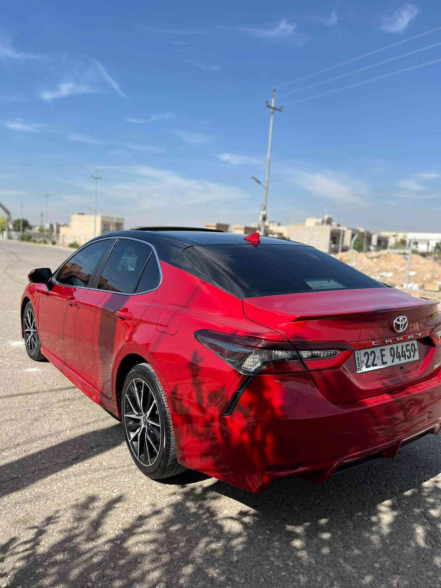 كامري SE • ٢٠٢٢ • شاصي متضرر