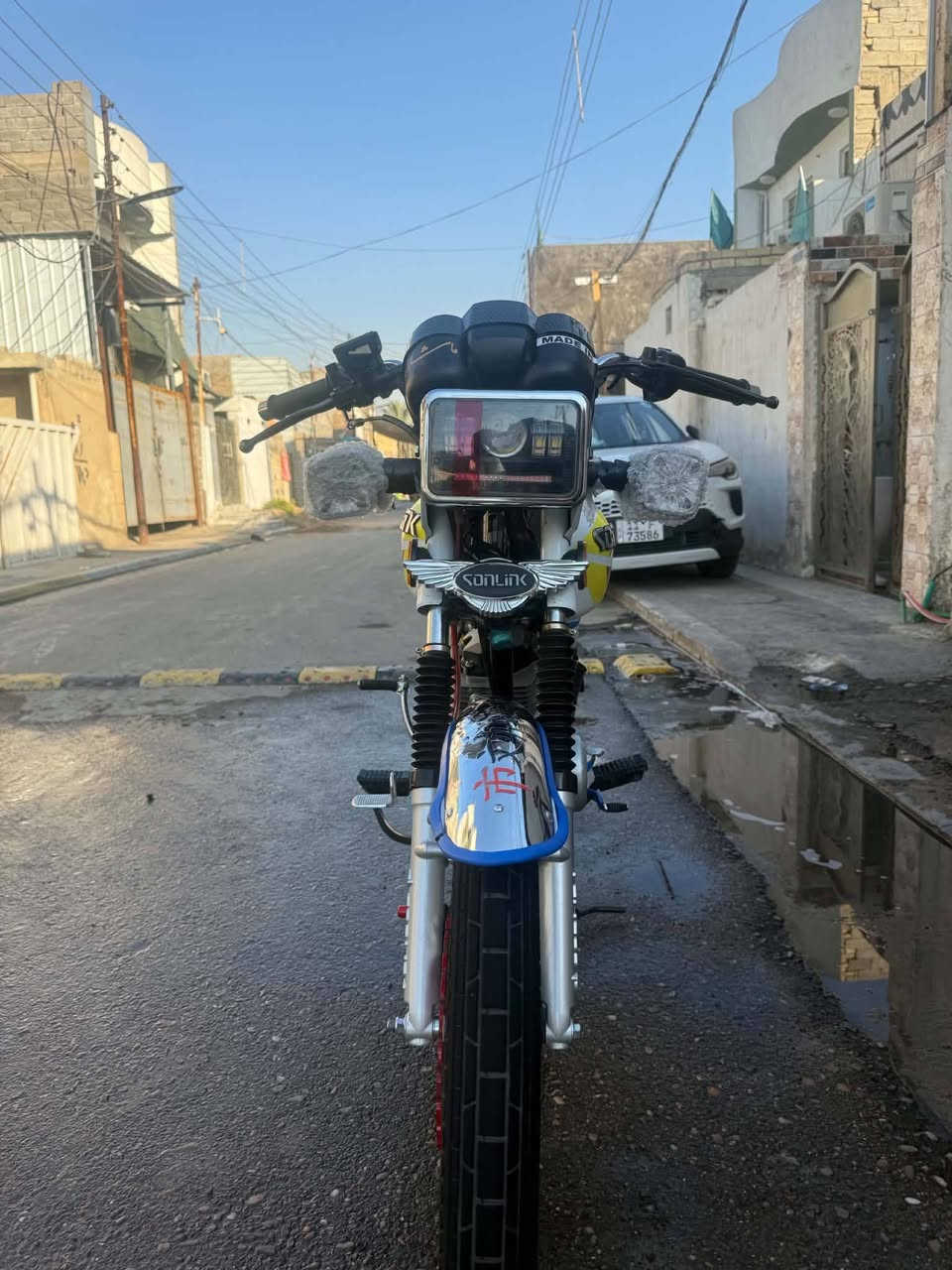 سلام عليكم ورحمه دراجه تخبل زيرو موديل 25 كفاله دراجه برقي ما مفتوح بيهه شلعه معدل يخبل مو اربعه كير هاي خمسة حديث للبيع سعرهه 800 بيه مجال للشراي مكاني بغداد حي نصر هاذه رقم 
‏‪***********‬‏
