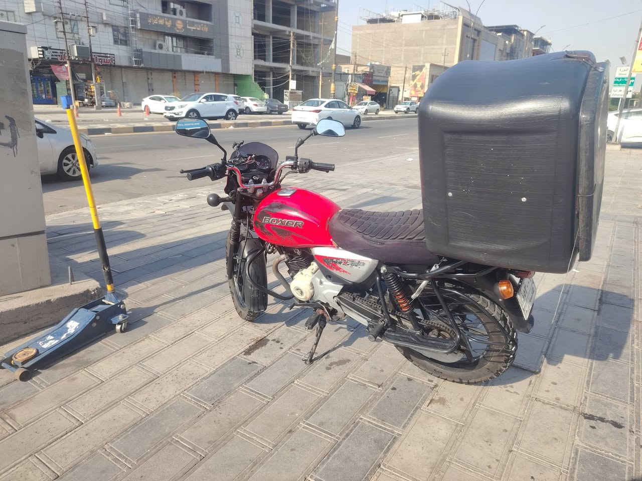 السلام عليكم دراجة بوكسر موديل 22
دراجه نضيفه مابيها نقس رقمه قادسيه تحول وطني سنويه باسمي  السعر (مليون و800)
***********
العنون بغداد السيديه
