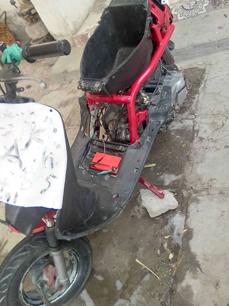 فراشه حربيه • مكينه مجفته • دبلات اماميه