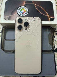 ايفون 16 pro max  جهاز ماستر  بطاريه 92% بي نقطه بلشاشه زغيره واضحه بل...