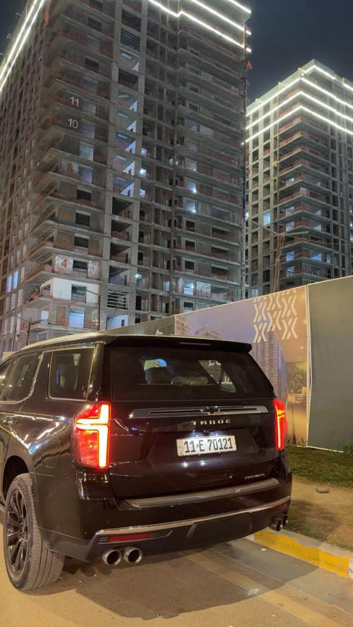 السلام عليكم
📍تاهو بريمير موديل 2022 
خـليـجـي 
مكفوله كفاله عامه 
📍رقم بغداد تحويل ثاني يوم 
فول مواصفات اعلى فئه البريمير
 📍جكات      
٥ كامرات📍
المواصفات 📍
عدادات📍
 الكترونية دجتال ٤ وضعيات📍
جكات ٤ وضعيات. 📍
العلامه السوداء📍
5 كامرات محيطية ٣٦٠ درجة. 📍
رادارات محيطية أمامي خلفي جانبي. 📍
داتا شو يعرض معلومات الشاشة على الجامة الإمامة. 📍
تبريد تدفئة المقاعد الامامية والخلفية  مع تدفئة الستيرن. 📍
خزن كشنات 2 وضعيات. 📍
ثلاجة وضعيتين تبريد وتجميد - 5. 📍
كشنات كهربائي للصف الأول والثالث. 
سقف بانوراما. 📍
 تشغيل عن بعد. 📍
تحديد المسار. 
فتح الصندوق الخلفي بالقدم. 
وباقي الموصفات المعروفة 📍
وكالة المنصور 
موقعها بغداد المنصور
للاستفسار فقط اتصال:***********
*📍مغلفه ppf
سياره ماشيه 
سعر سياره 48الف دولار
