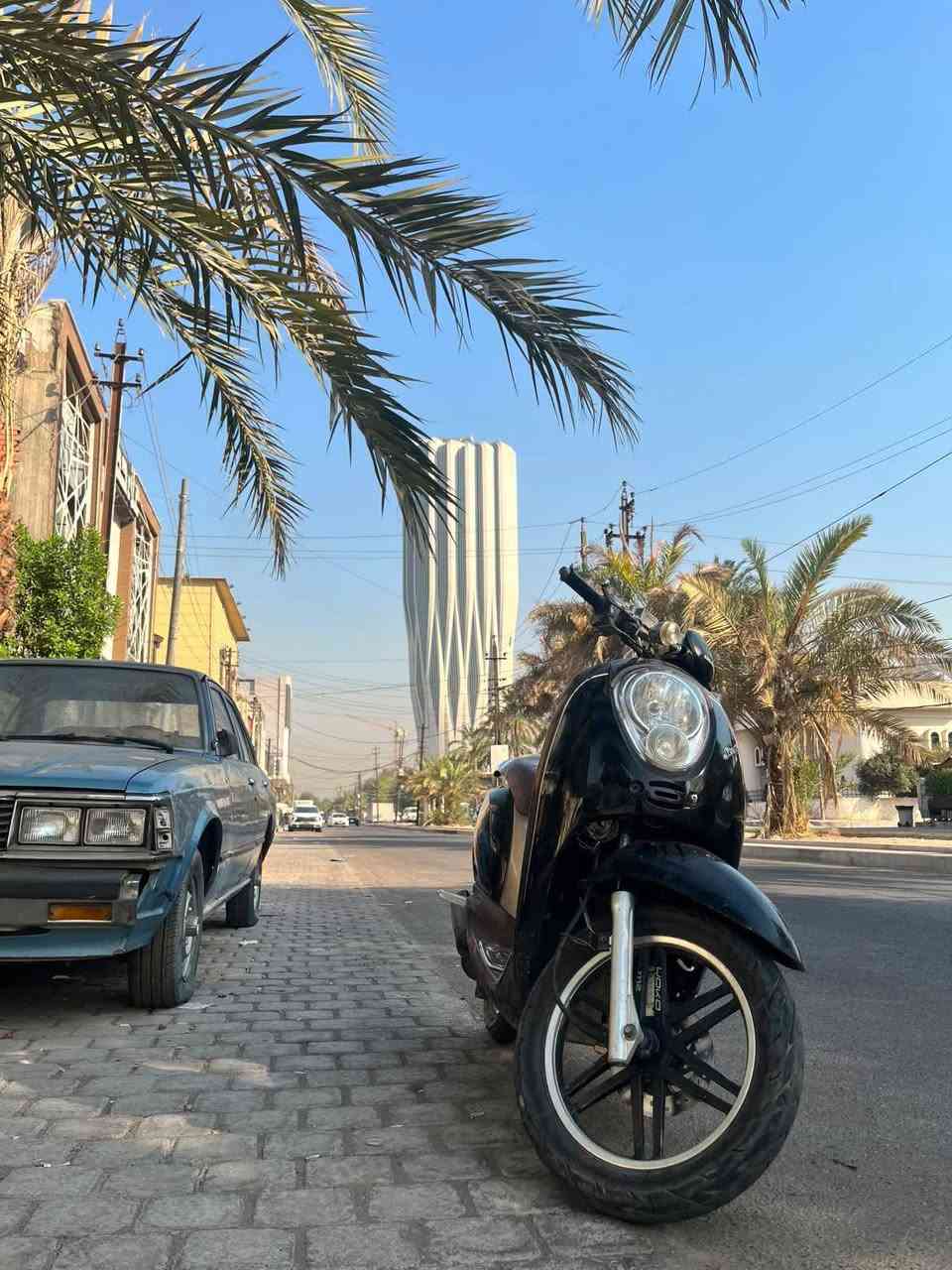 السلام عليكم دراجه سكوبي125محرك نضام بيسي اكس السعر 550وبيه مجال  المكان بغداد الشعب الاستفسار ***********
