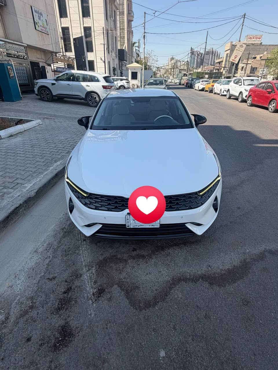 للبيع k5 موديل 2022
خليجي  وكالة الدولية رقم بغداد
الماشية 80 الف كيلو
سيارة بعدها بحالة الوكالة
المواصفات :
محرك 2000 دوش
كير اوتماتيك
كاميرة خلفية
حساسات امامي خلفي
Apple CarPlay
قطعتين تبريد
5 وضعيات قيادة
مثبت سرعة
نشغيل عن بعد
بصمة تشغيل عدد 2
مري شفط
اشاير بالمري
بعد بيهه هواي مواصفات
الگير والمحرك مكفول
السيارة جديدة ع ايدي بيها فقط بارد  ٣ قطع بسيطه جداً والتصوير مال السياره قبل البارد موجود
السعر 175$
مكانها بغداد \ المنصور
متوفر فقط وتساب
***********
