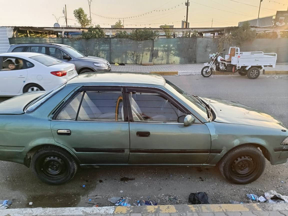 تويوتا كرونا 1992 گير اوتوماتيك استيرن بلادي مو تحوير محرك ابو الكف رقم بغداد دولي سنوية جديدة لغاية 2031 تبريد كامل نقص غاز مكان طوز خورماتو السعر خاص او اتصال *********** كركوك, العراق
