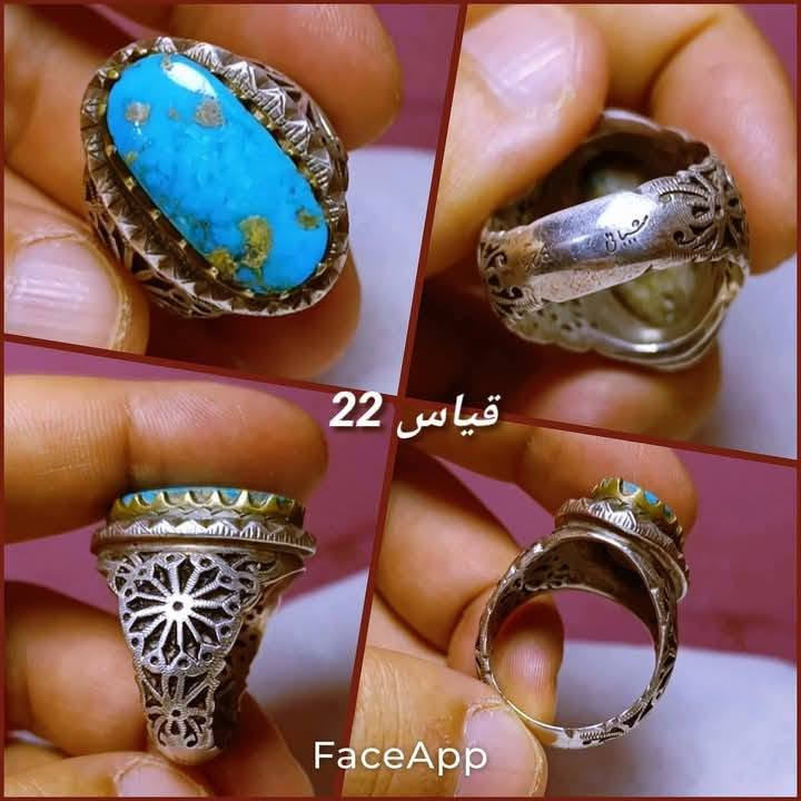 خواتم تحف جمال ودلال
بيهن ٣ عارف فضه 990
وبيهن ٢ صياغه يدويه 
وبيهن ١ صياغه رحمان
وبيهن ١ فيروز نيشابوري 
شلعتهن ابيعهن  
شي يشيل شي على 90 القطعة الوحده مابيع مفرد كلهن سوه
عندي ضرف صار وأريد ابيعهن ومو سعرهن 
*********** واتساب انا مكلف بالنشر

نص مكتوب في الصور:
- قیاس 20
- FaceApp
- عارف فضه 990
- قیاس 21 عارف فضه 990
- عارف 990
- قياس 17
- كرزي
- قياس 22
- قياس 23
- يشم
- قياس 20 / 21 يشم
- قياس 23 يشم