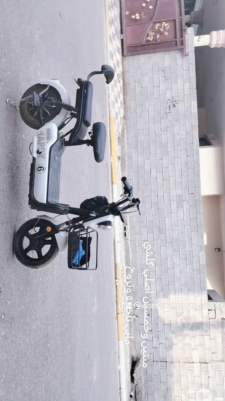الفلوجة • دراجة كهربائية • قفل جديد
