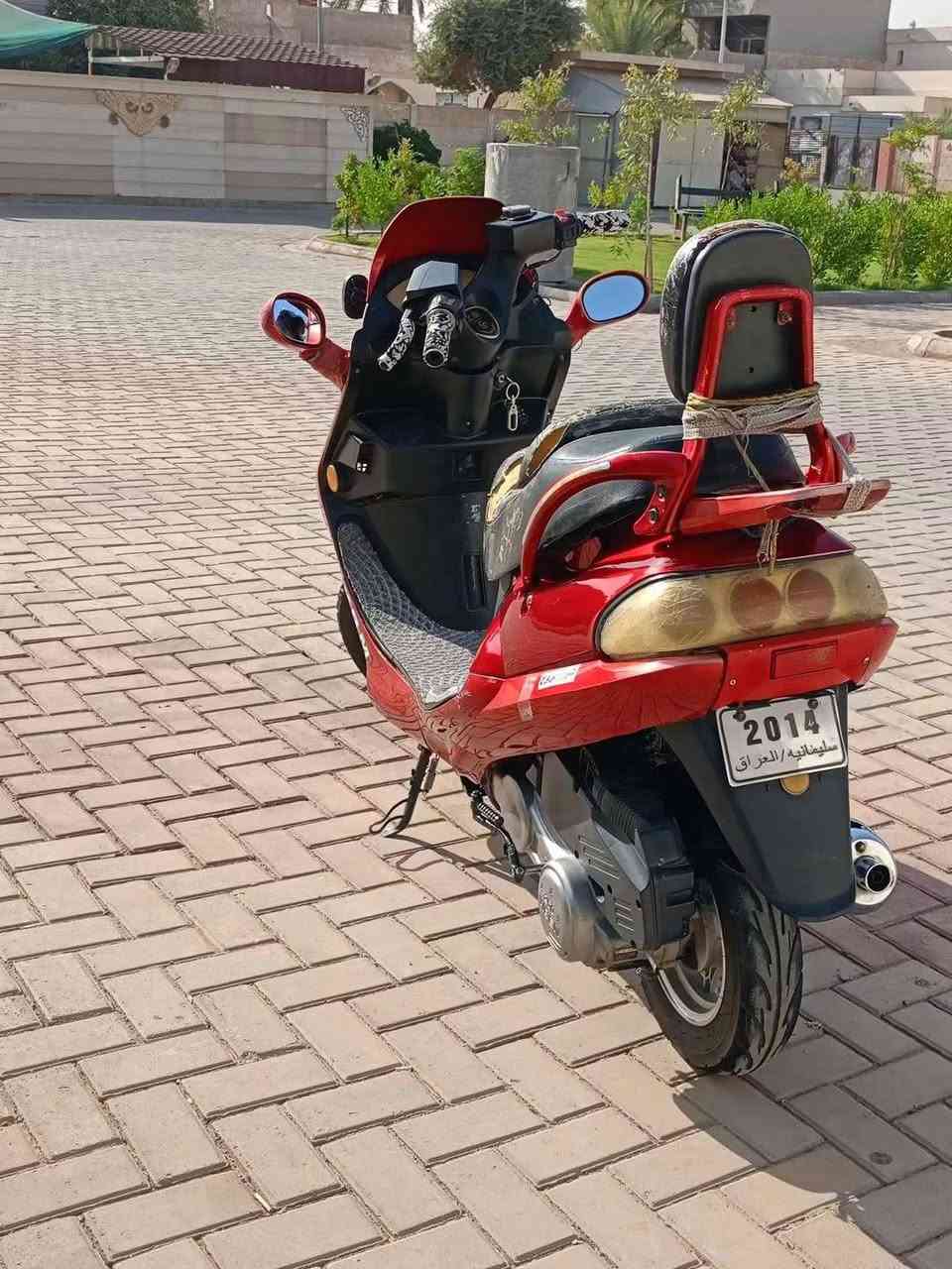 سلام عليكم درجه للبيع نوع
يوبين السعر ( ٣٠٠ )الف وبي مجال كول عيب مابي شغال  سلف هندي كهربائي كله شغاله  رون سرعه رون بنزين شغال تايرات جدد العنوان كركوك حي النصر قرب مستشفى لأطفال اي استفسار هذا الرقم أو تعال خاص واتساب  ***********
