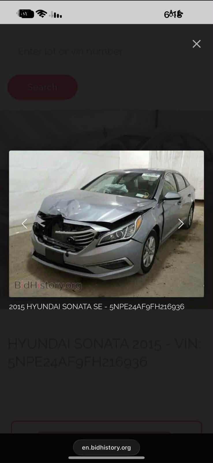للبيع او مراوس حسب القناعه 🚘  💵 

سوناتا 2015 🚗  💵 

صبغ بنيد فقط رقم بابل 🚘 💵 

موصفات عاديه 🚘 💸 

سياره جديده وجاهزه من كلشي 🚘 💸 

رقم بابل بسمي 🚘 💸 

ماشيه 125 🚘 💵 

السعر 115 💵 💵 💵 

*********** 📞 ☎️

نص مكتوب في الصور:
- BidHistory.org 2015 HYUNDAI SONATA SE - 5NPE24AF9FH216936 HYUNDAI SONATA 2015 - VIN 5NPE24AF9FH216936 en.bidhistory.org