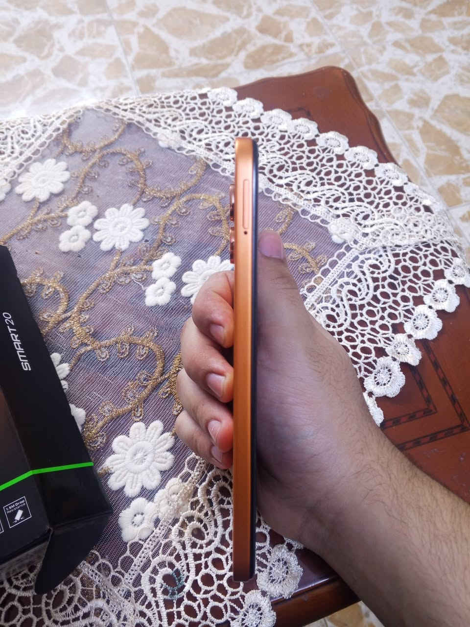 السلام عليكم lnfinix SMRRT 20 
ذاكره 128 8GB RAM
الجهاز استخدمته شهر جهاز على حاله الوكاله جديد لا مستبدل من اي شيء جهاز على وضع الشركه يدعم ذكاء اصطناعي وبطاريته ٥٢٠٠mAh
استخدام الجهاز كلش قليل والجهاز ١٢٠Hz
جهازمع  كرتون  وملحقاته 
رقم الهاتف: ***********
*********** 
عنوان الانبار الفلوجه
السعر:170الف وبي مجال غير متواجد على ماسنجر

نص مكتوب في الصور:
- ٢٣:٤٨ هاتفي XOS 16.3.0 التحقق من التحديثات اسم الجهاز Infinix SMART 20 التخزين ٣٢٤٨ غ.ب / ١٢٨ غ.ب الطراز Infinix X6840 وحدة المعالجة المركزية Helio G81 Ultimate RAM ٤ غ.ب + ٢٠٠ غ.ب الكاميرا الخلفية 8M الكاميرا الامامية 8M البطارية 5200mAh