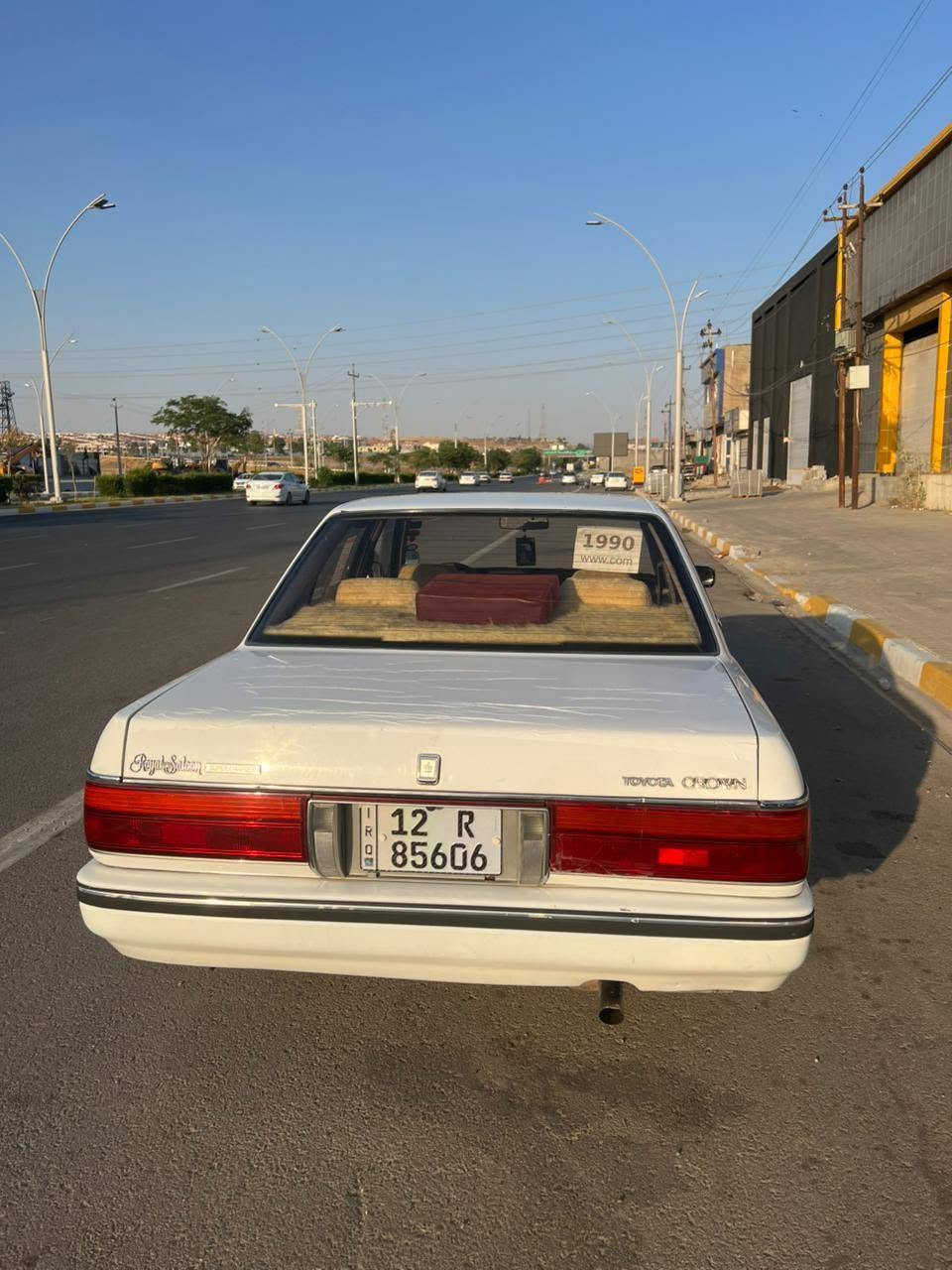 السلام عليكم سياره سوپر سيدان محور موديل 1990 رقم نينوى مشروع وطني لحد 2030 صاحبه السنويه بكركوك دفتر بانزين بي بدون ضربه بدون صبغ ماشي 160 السياره شرط بدون صرف بدون بخار كول جسمه عل شركه السعر 90 وبي مجال الشراي يخابر ***********
*********** مكاني كركوك شوراو كركوك, العراق
